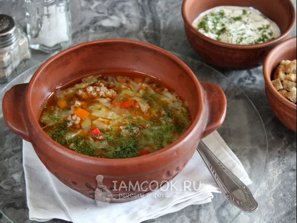 Фото готового блюда: Суп «Чехословацкий»