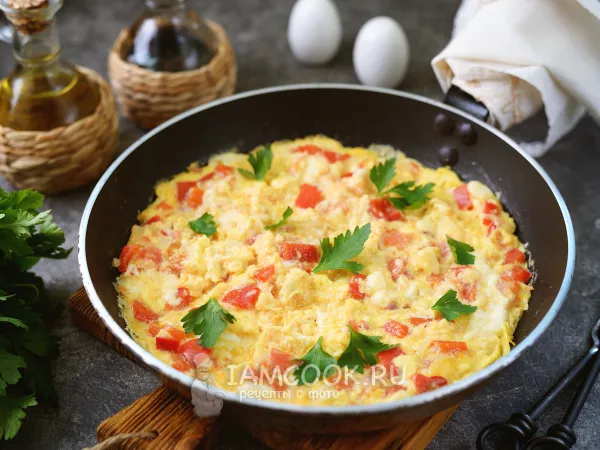Фото готового блюда: Миш-маш (болгарский омлет)