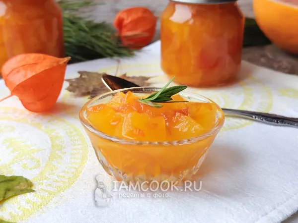 Фото блюда: Варенье из кабачков и грейпфрута