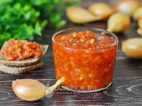 Фото блюда: Луковая икра