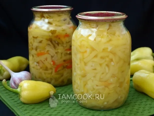 Фото готового блюда: Болгарский перец на зиму