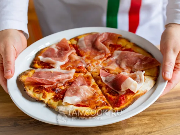 Фото блюда: Пицца «Крудо»