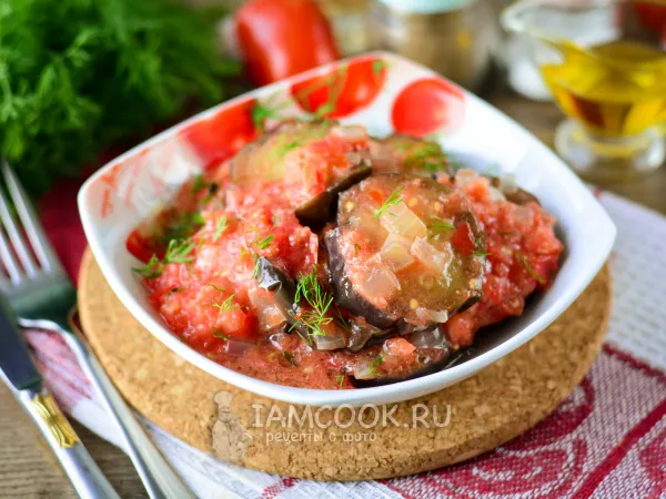 Фото блюда: Меживо из баклажанов