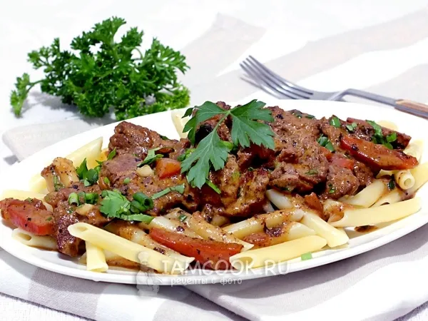 Фото блюда: Говядина в сливочном соусе