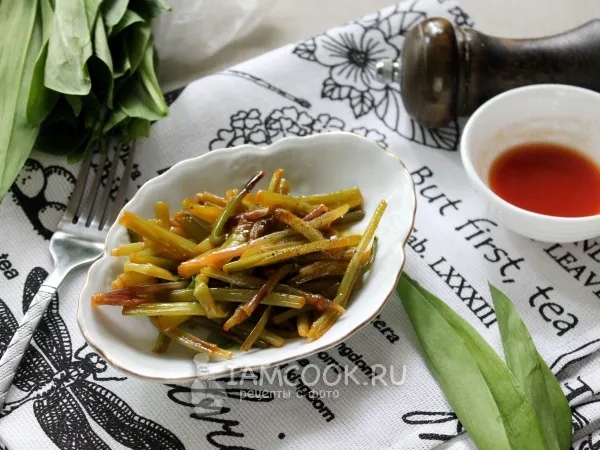 Фото готового блюда: Черемша по-чеченски