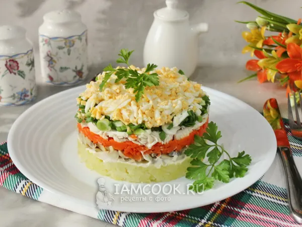 Фото блюда: Салат «Весенний день»