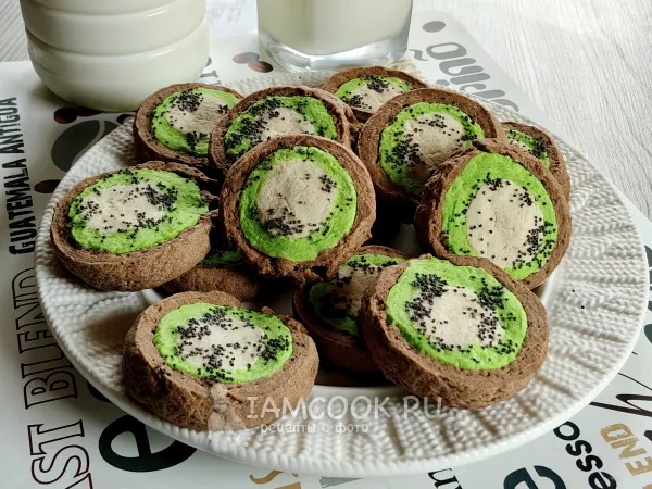 Фото готового блюда: Печенье «Киви»
