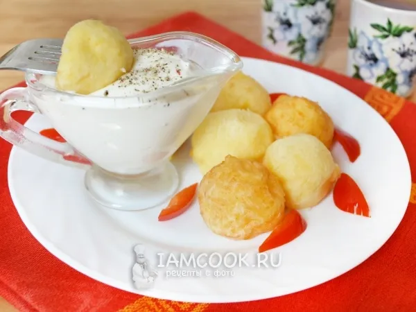 Фото готового блюда: Сырные шарики