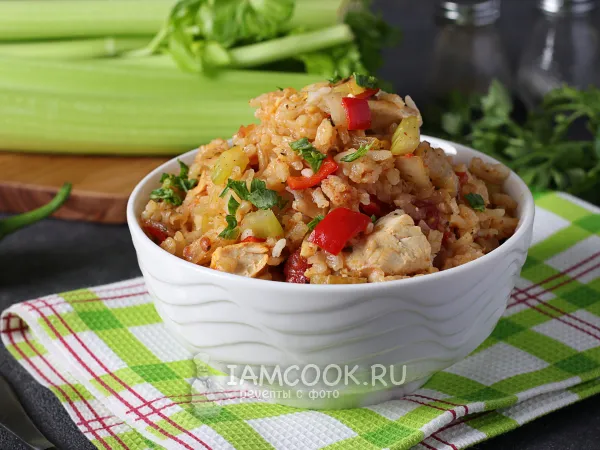Фото блюда: Джамбалайя с курицей