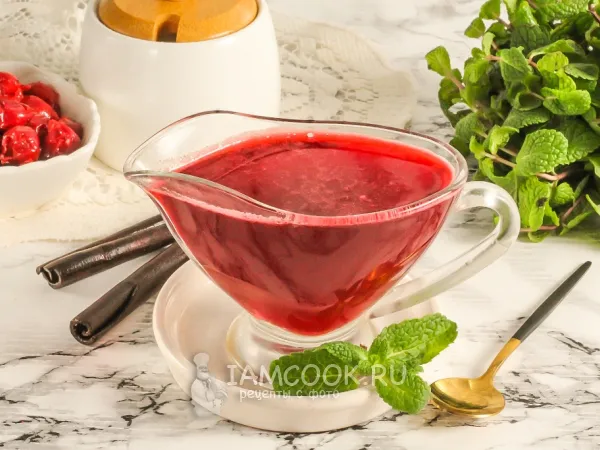 Фото блюда: Вишневая пропитка для бисквита