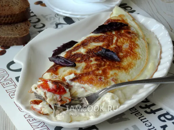 Фото блюда: Омлет со страчателлой