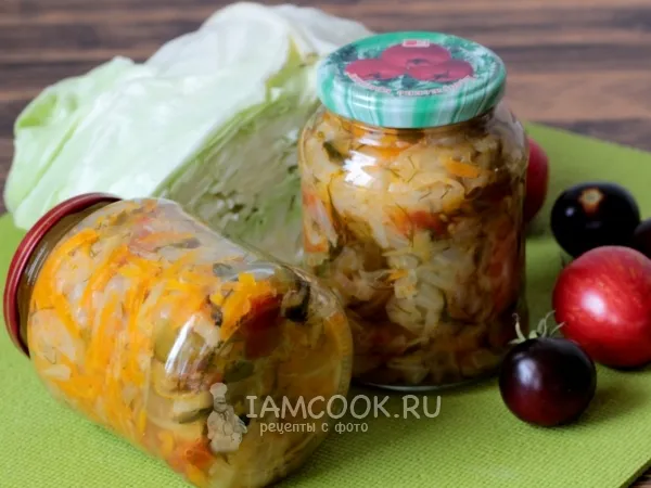 Фото готового блюда: Заправка для щей на зиму