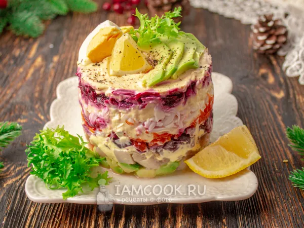 Фото блюда: ПП селедка под шубой