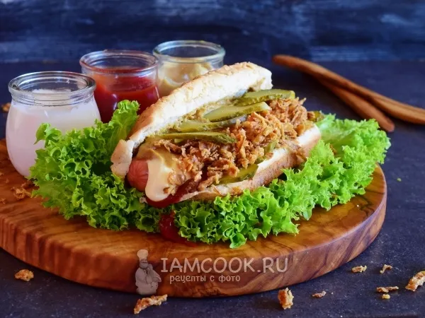 Фото блюда: Датский хот-дог