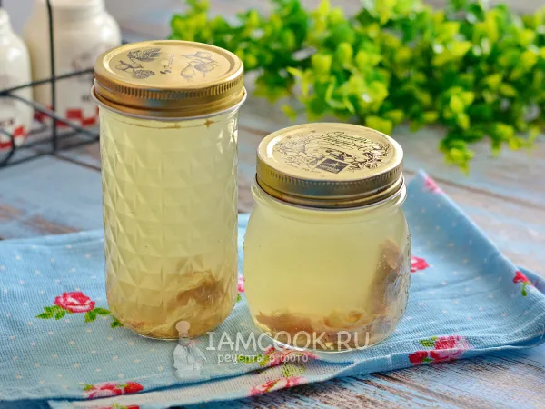 Фото готового блюда: Консервированный бульон (мясной)