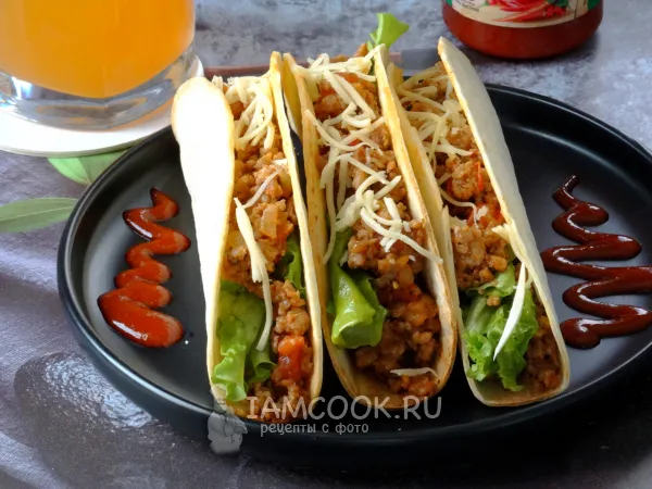 Фото блюда: Тако с фаршем