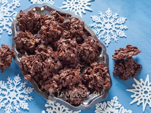 Фото готового блюда: Хрустики шоколадные