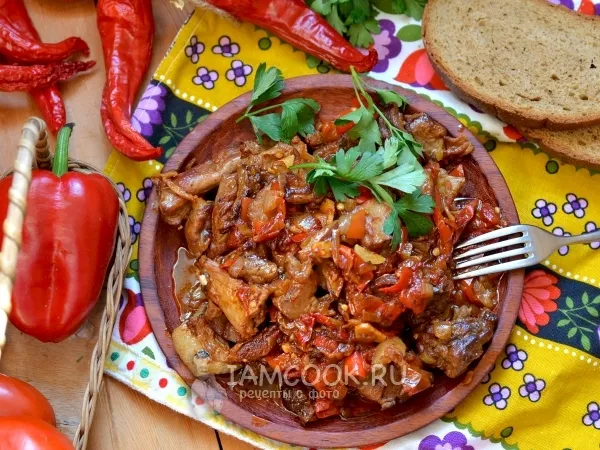 Фото блюда: Баранина с помидорами по-арабски