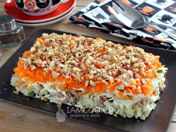 Фото готового блюда: Салат «Старая гавань»