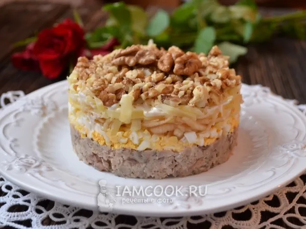 Фото готового блюда: Салат «Принц»