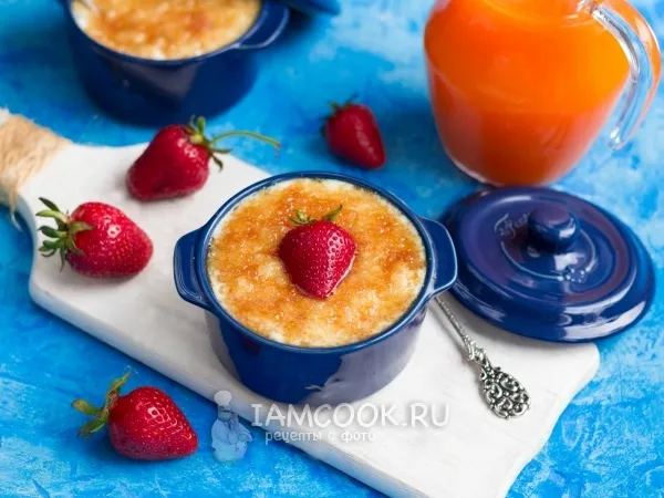 Фото готового блюда: Бельгийская рисовая каша