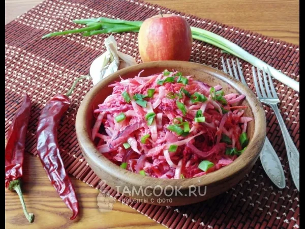 Фото готового блюда: Салат «Витаминный»