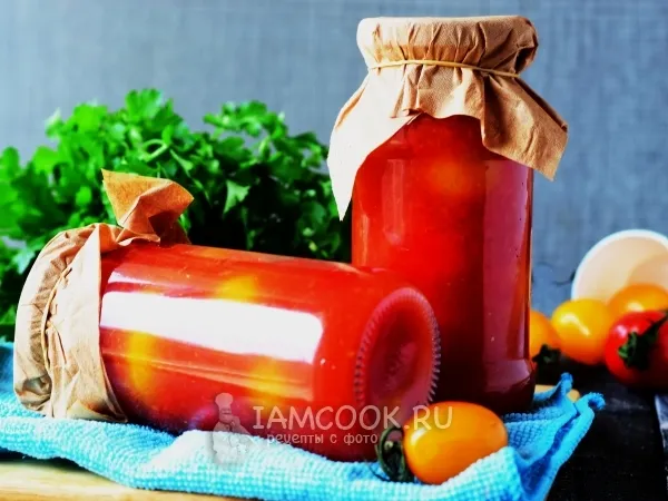 Фото блюда: Черри в собственном соку на зиму