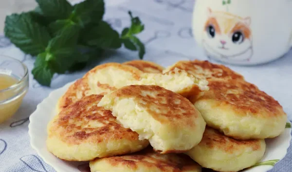 Фото блюда: Сырники с рисом и творогом