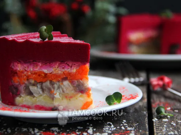 Фото блюда: Салат «Красный Бархат»