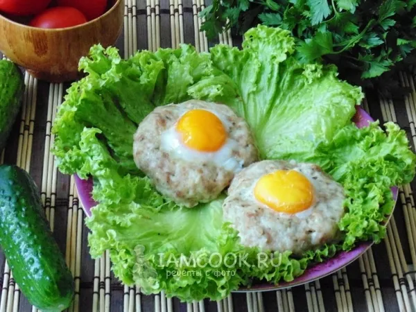 Фото блюда: Мясные гнезда