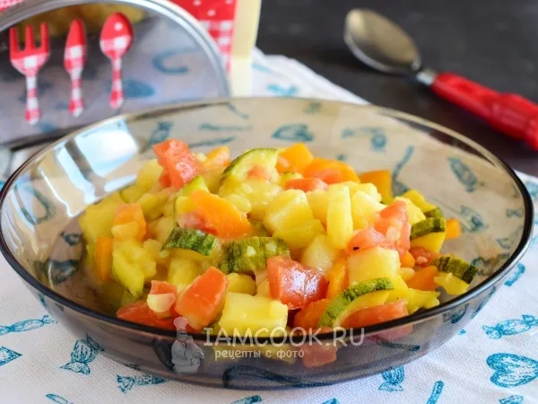 Фото блюда: Овощное рагу для ребенка