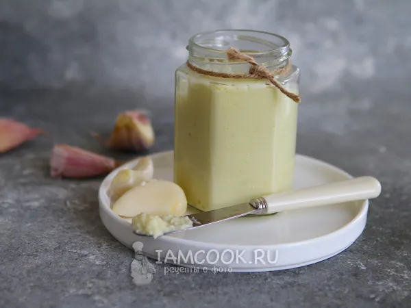 Фото блюда: Чесночная паста из чеснока