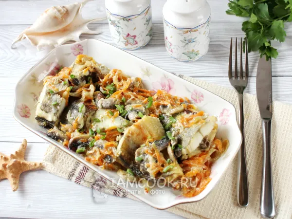 Фото блюда: Навага с маринадом в духовке