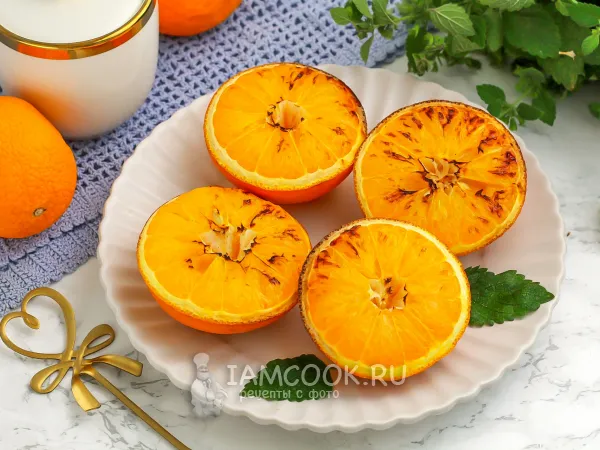 Фото блюда: Апельсин в аэрогриле