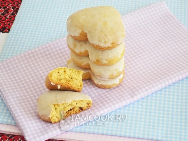 Фото блюда: Медовые пряники с глазурью