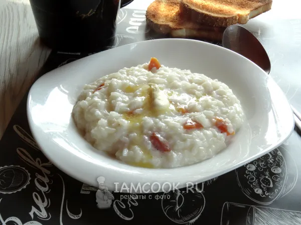 Фото блюда: Рисовая каша с курагой