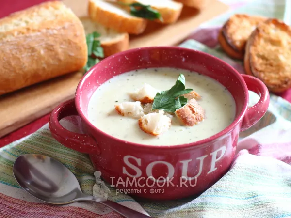 Фото блюда: Чесночный крем-суп
