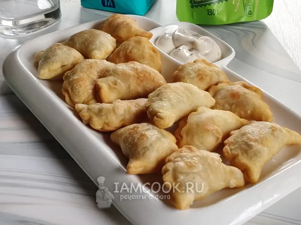 Фото блюда: Чебупели с сосиской