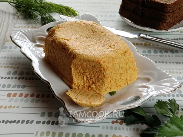 Фото блюда: Селедочное масло с морковью