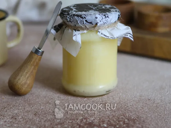 Фото блюда: Топленое масло су-вид