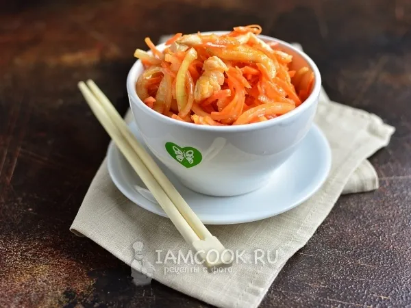 Фото блюда: Хе из минтая