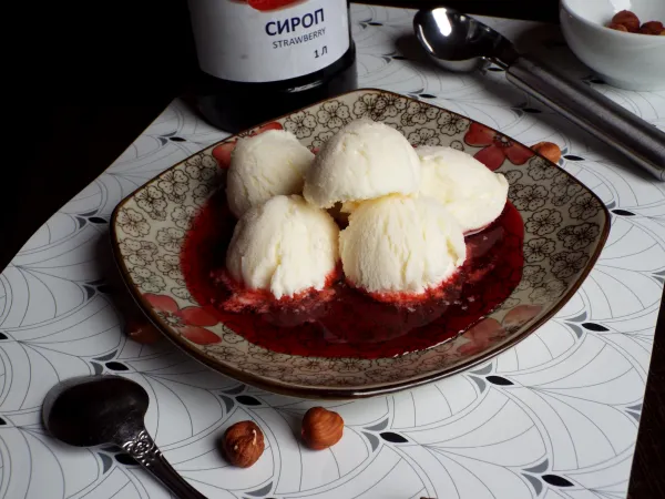 Фото блюда: Мороженое из молока и яиц