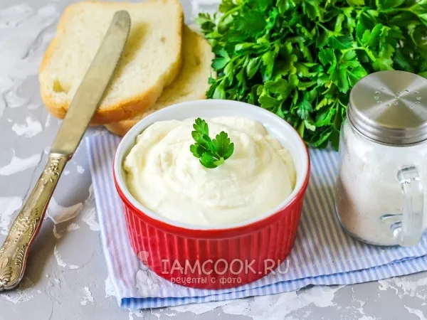 Фото блюда: Сыр Филадельфия из творога в домашних условиях