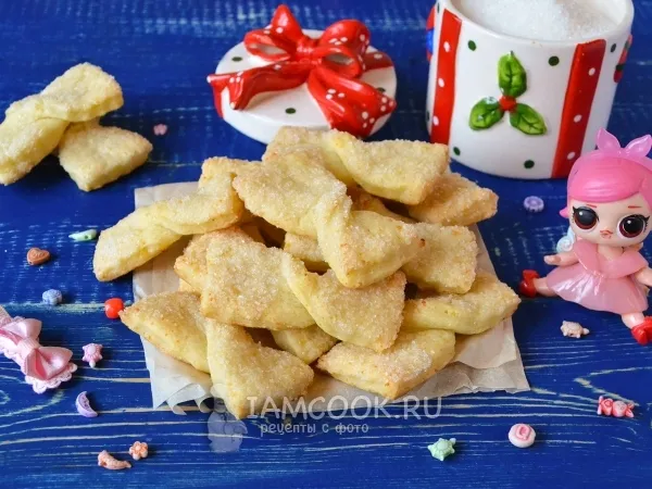 Фото готового блюда: Творожное печенье для детей