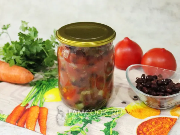 Фото блюда: Рассольник с фасолью на зиму