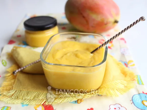 Фото готового блюда: Манговый курд