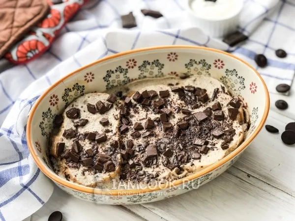 Фото блюда: Гренки с бананом и шоколадом