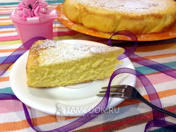Фото блюда: Американский бисквит на горячем молоке