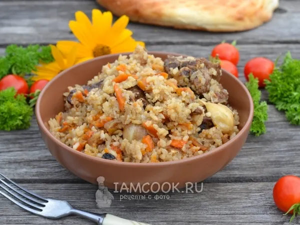 Фото блюда: Плов на мангале