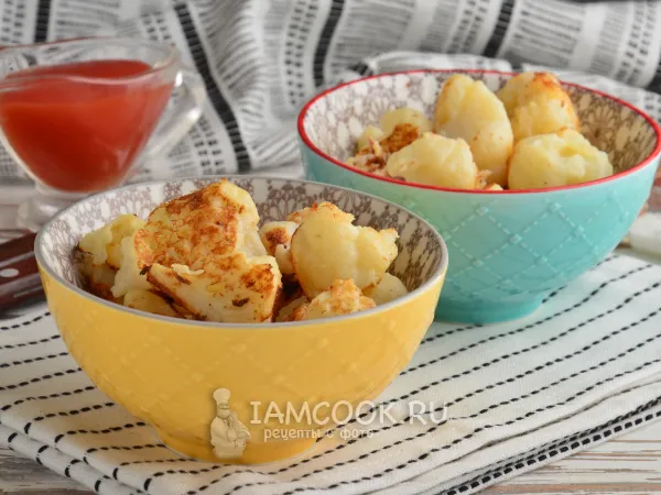 Фото готового блюда: Цветная капуста в кефирном кляре